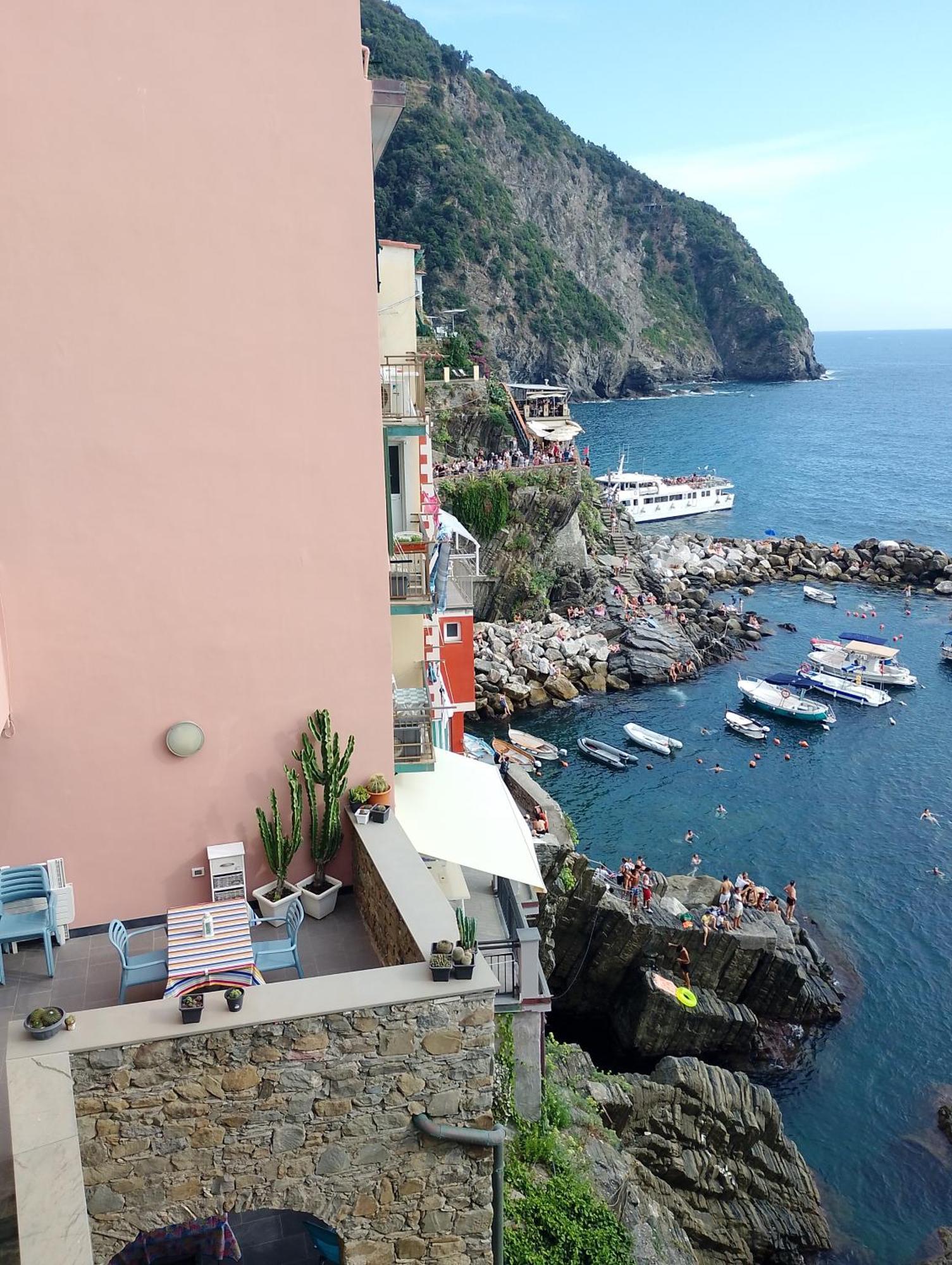 L'Incanto Divino Di Fronte Solo L'Orizzonte! Riomaggiore Exterior foto